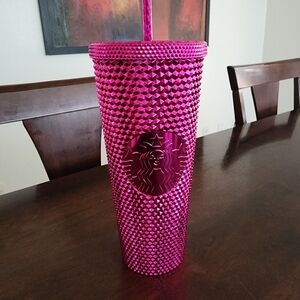 Starbucks 2022 hot pink tumbler